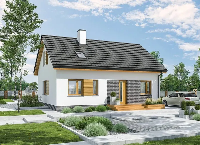 Projekty domów z panelami fotowoltaicznymi w ofercie MURATORA