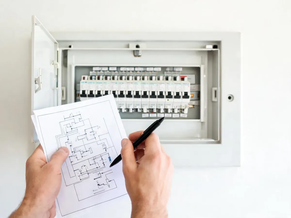 Schemat domowej instalacji elektrycznej – jak go czytać?