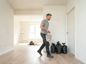 Biała, świeżo wyprana bluzka obok sody, cytryny i octu, podkreślających domowe sposoby na wybielanie tkanin.